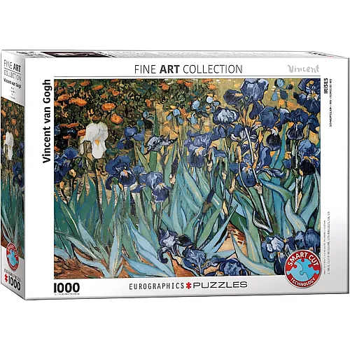 Eurographics Puzzle Fine Art Collection Vincent van Gogh - Schwertlilien (1000Teile)