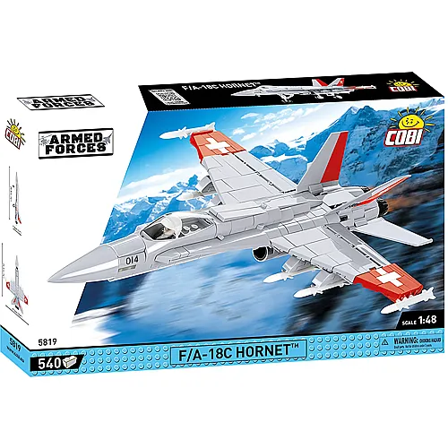 COBI Armed Forces Boeing F/A-18 Hornet /  Swiss Air Force-Version (5819)