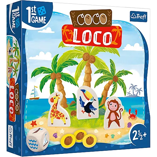 Trefl Erstes Spiel - Coco Loko - Brettspiel
