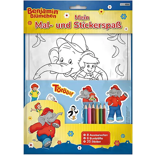 Panini Mein Mal- und Stickerspass