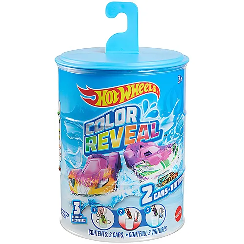 Hot Wheels Color Reveal Die-Cast 2er-Pack - 1:64