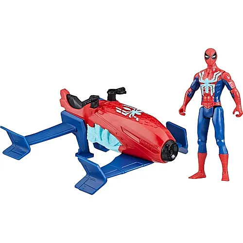 Hasbro Spiderman Epic Hero Series Web Splashers Spider-Man Jet