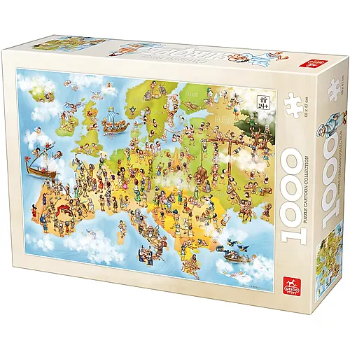 DToys Europakarte - 1000 Teile