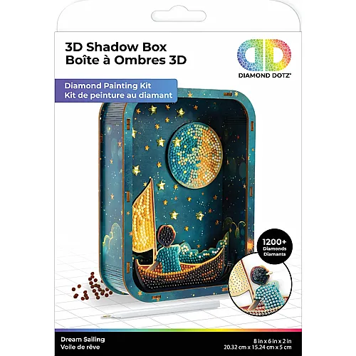 Diamond Dotz Diamond Painting Box Traumsegeln