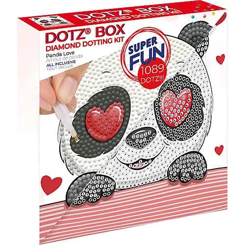 Diamond Dotz Panda Liebe