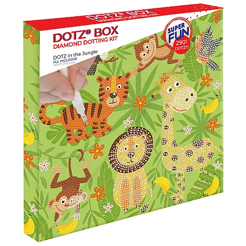 Diamond Dotz Diamond Painting Dschungeltiere