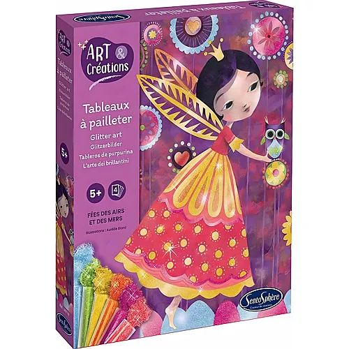 Sentosphere Art & Cr�ations Glitzerbilder Fee