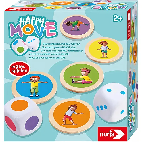 Happy Move - Bewegungsspiel mit XXL-Würfeln