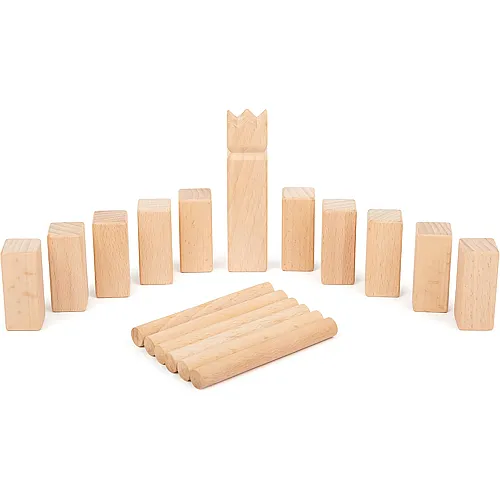 small foot Wikingerspiel Kubb Reisespiel