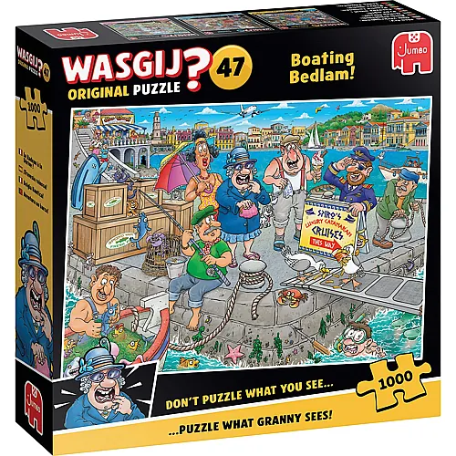 Jumbo Puzzle Wasgij Original 47 - Bootschaos