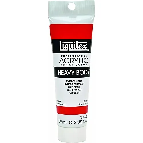Liquitex Lqx Prof. Heavy Body Acrylfarbe 59ml Tube Pyrrolrot
