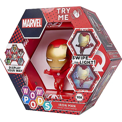 Wow! Stuff Wow! Pods Avengers Iron-Man mit Licht