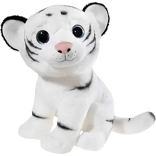 Heunec Misanimo Schneetiger mit Glitzeraugen - 45 cm
