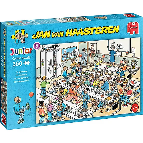 Jumbo Puzzle Jan van Haasteren Klassenzimmer (360Teile)