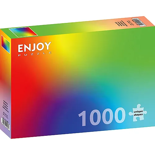Enjoy Puzzle Colorful Rainbow Gradient - 1000 Teile