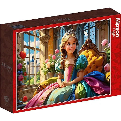 Alipson Puzzle The Princess on her Throne (500Teile)