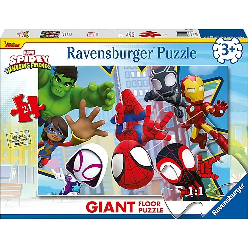 Giant Floor Spiderman - 24 Teile