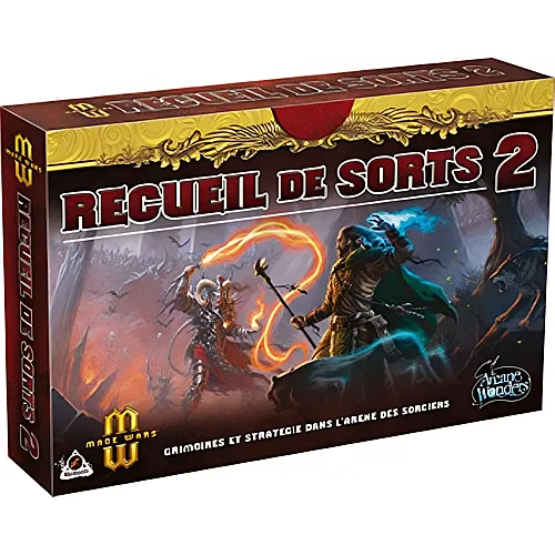 Asmodee Mage Wars Recueil DE Sorts 2 - Fran�ais