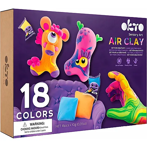 Okto Knetset 18 Farben