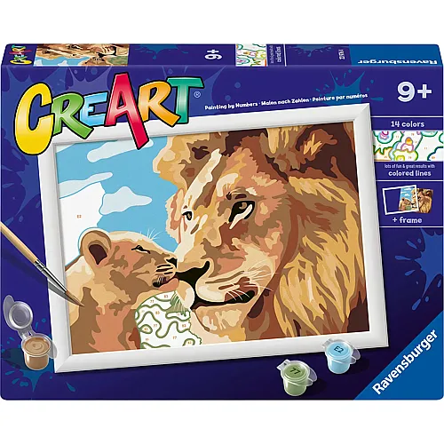 Ravensburger CreArt L�we mit Baby