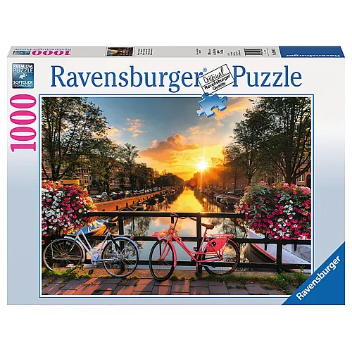 Ravensburger Puzzle Fahrrder in Amsterdam (1000Teile)