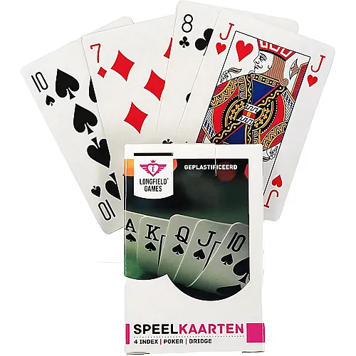 Weible Spielkarten Longfield laminiert