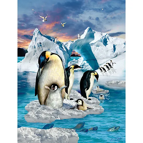 SunsOut Puzzle Lori Schory �Penguin Colony - 500 Teile