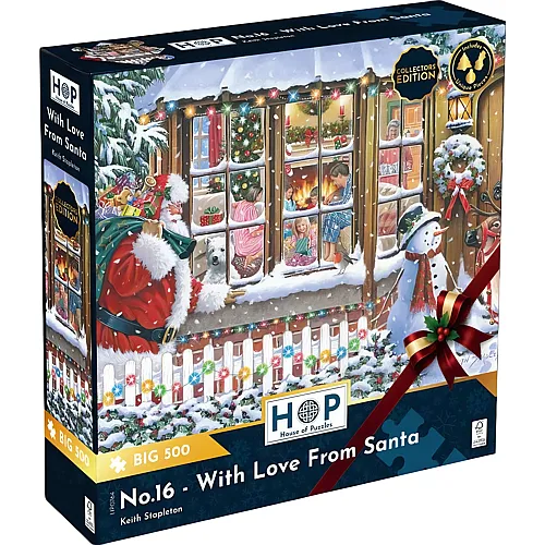 HOP - House of Puzzles No.16 - With Love From Santa (500Teile)