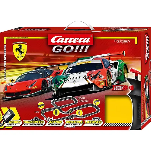 Carrera Go! Ferrari Pro Speeders (8,6m)