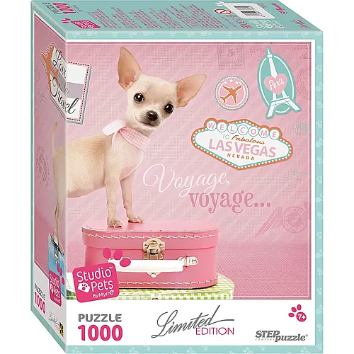 Step Puzzle Studio Pets - 1000 Teile