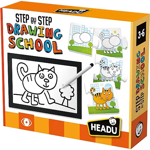 Headu Step by Step Drawing School 3-6 Jahre