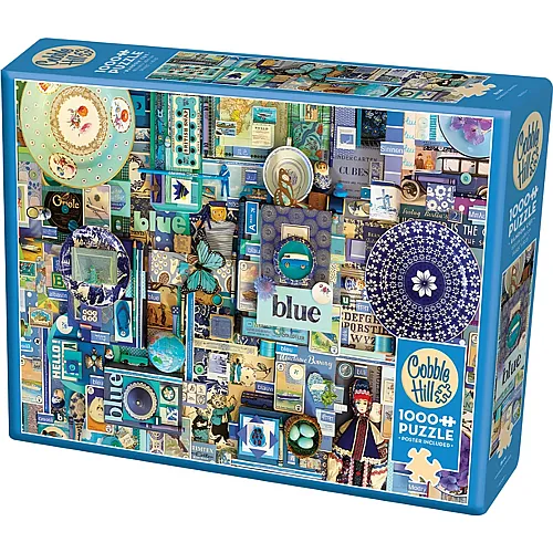 Cobble Hill Puzzle Blue - 1000 Teile