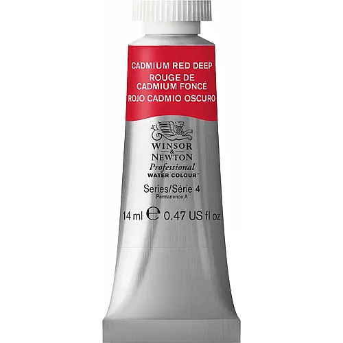 Winsor & Newton W&n Prof. Water Colour 14ml Tube Kadmiumrot Dunkel