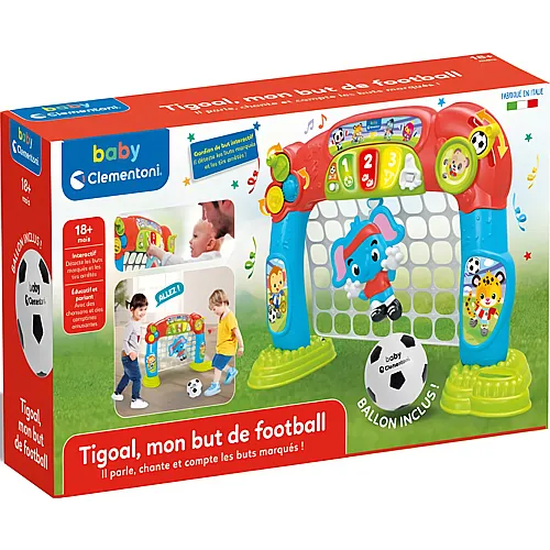 Clementoni Tigoal, mon but de football (FR)