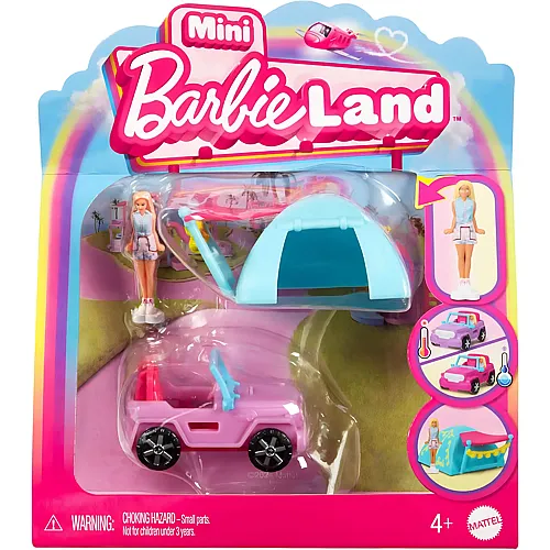 Mini BarbieLand Campingausflug