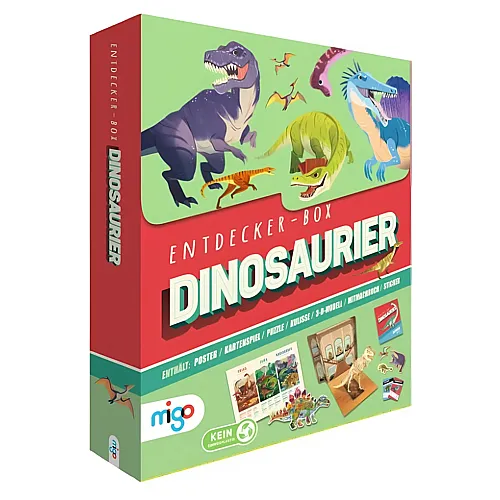 Entdecker-Box: Dinosaurier