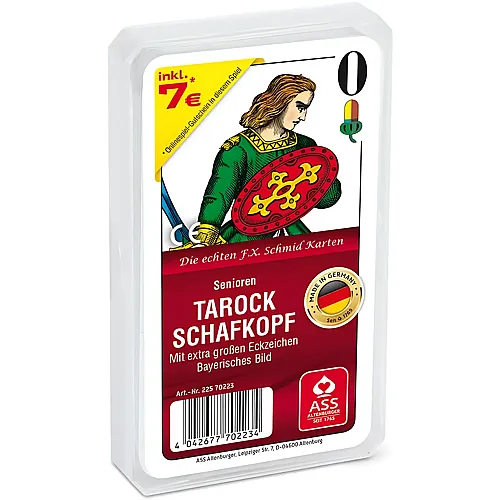 ASS Altenburger Schafkopf Senioren mit grossen Eckzeichen