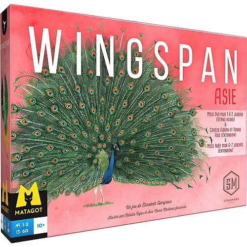 Stonemaier Games Wingspan Extension Asie (FR)