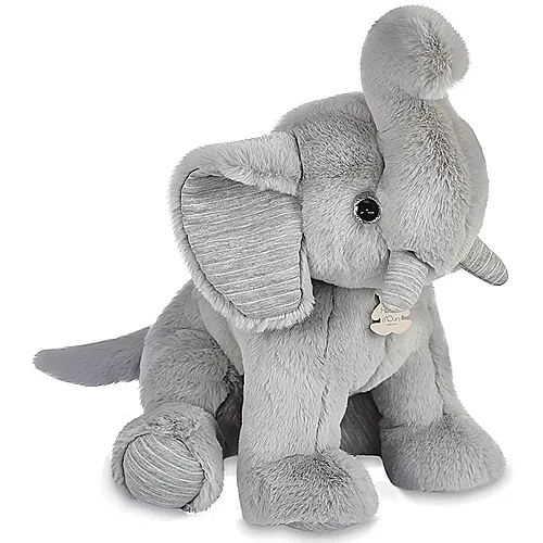 Doudou et Compagnie Preppy Chic Elefant grau (45cm)