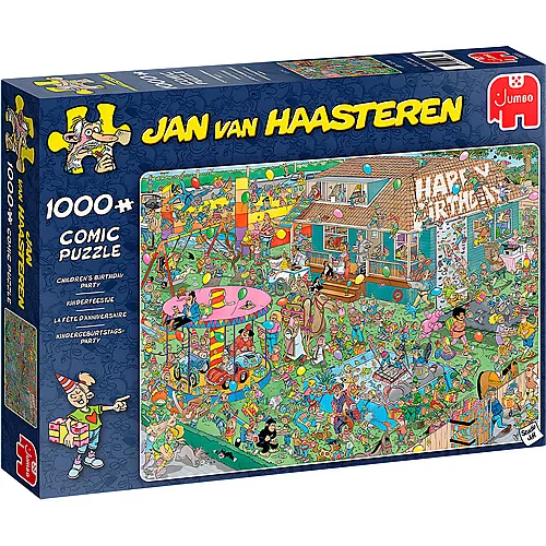 Jumbo Puzzle Jan van Haasteren Kinder-Geburtstagsparty (1000Teile)