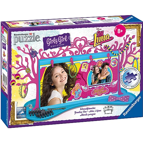 Ravensburger Puzzle Girly Girls Edition - Schmuckb�umchen Soy Luna - 108 Teile