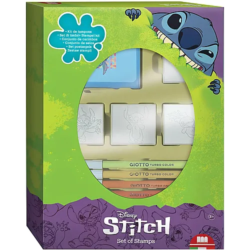 Multiprint Lilo & Stitch Stempelset mit 4 Stempeln