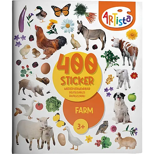 Stickerbuch Bauernhof