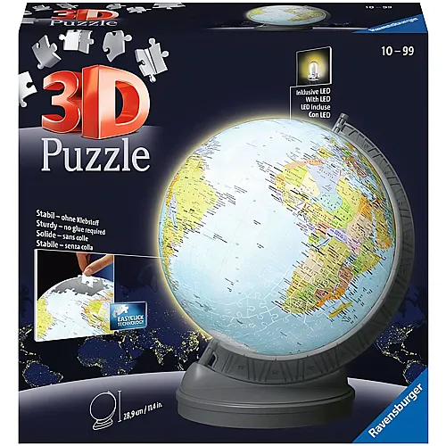 Ravensburger Puzzle Globus mit Licht (540Teile)