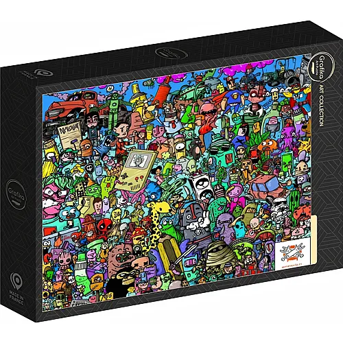 Grafika Puzzle Cartoon Party - 1000 Teile
