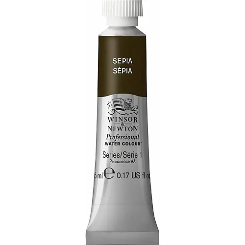 Winsor & Newton W&n Prof. Water Colour 5ml Tube Sepia