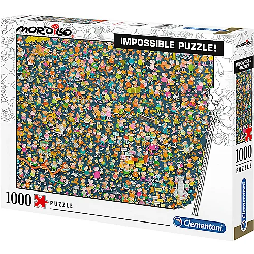 Clementoni Puzzle Impossible Mordillo (1000Teile)