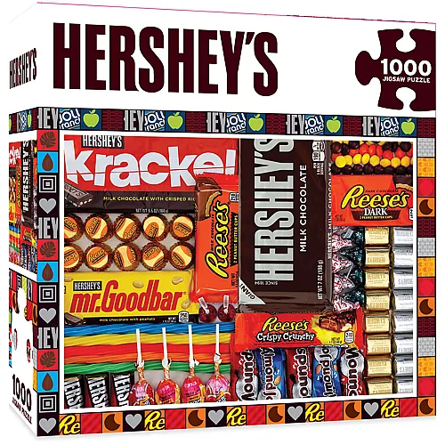 Master Pieces Puzzle Hershey's Matrix - Chocolate Collage (1000Teile)