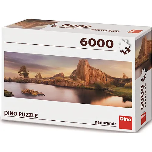 Dino Puzzle Panorama Pansk� Sk�la - 6000 Teile