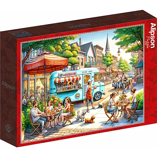 Alipson Puzzle Fast and Delicious Food - 1000 Teile